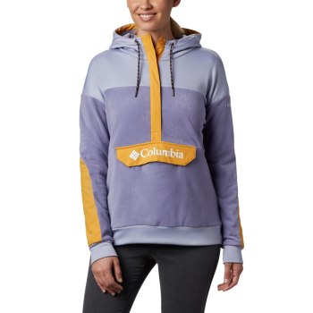 Dámské Mikiny Columbia Exploration Fleece Anorak Fialové KQSLGB963